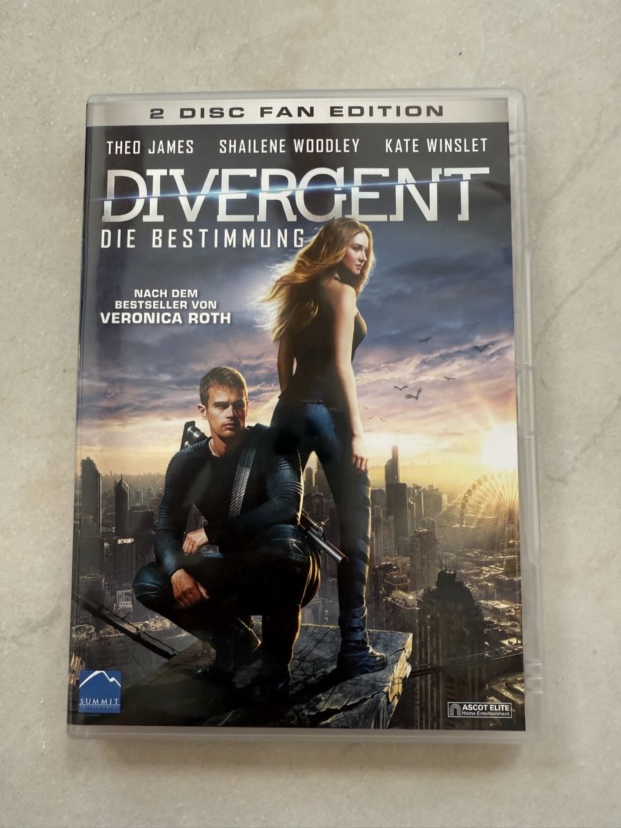 Tutti i DVDs: DVD Die Bestimmung Divergent – Usato da Glattfelden venduto da ilamas