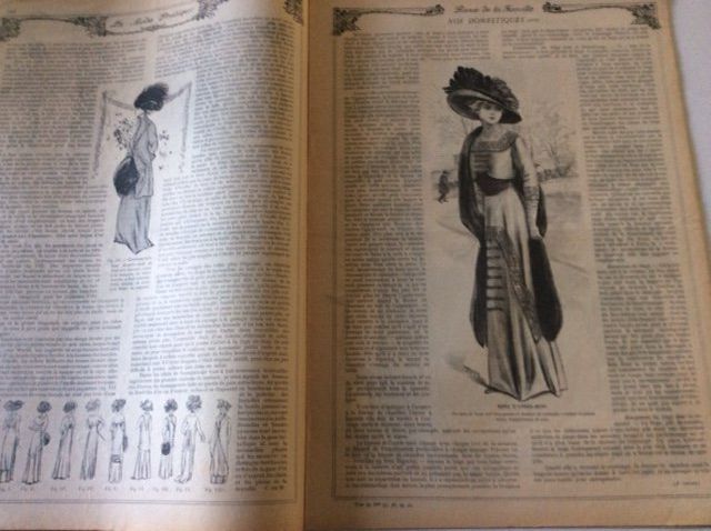Riviste & Magazine: Journal sur la Mode 1909 – Usato da Genève venduto da edelweiss1900 2