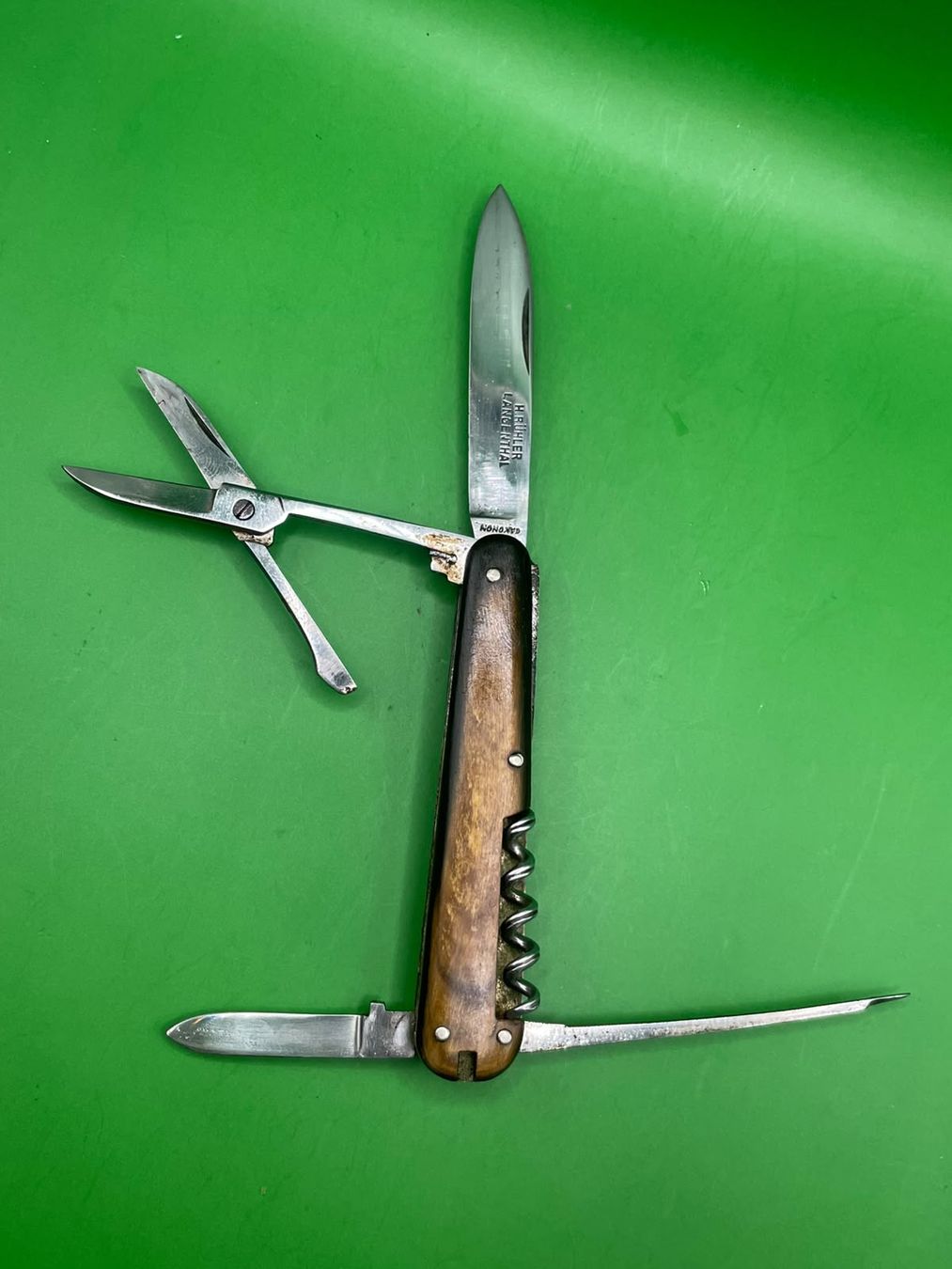 Couteaux de poche: Taschenmesser Bühler Langental  – D'occasion à Unterlangenegg par can_rf8g