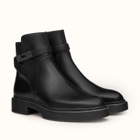 Orig. HERMES Veo Ankleboots m. Kelly-Schliesse Gr. 38,5 (39)