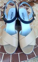 POLLINI DAMEN SANDAL AUS LEDER GRÖSSE 40