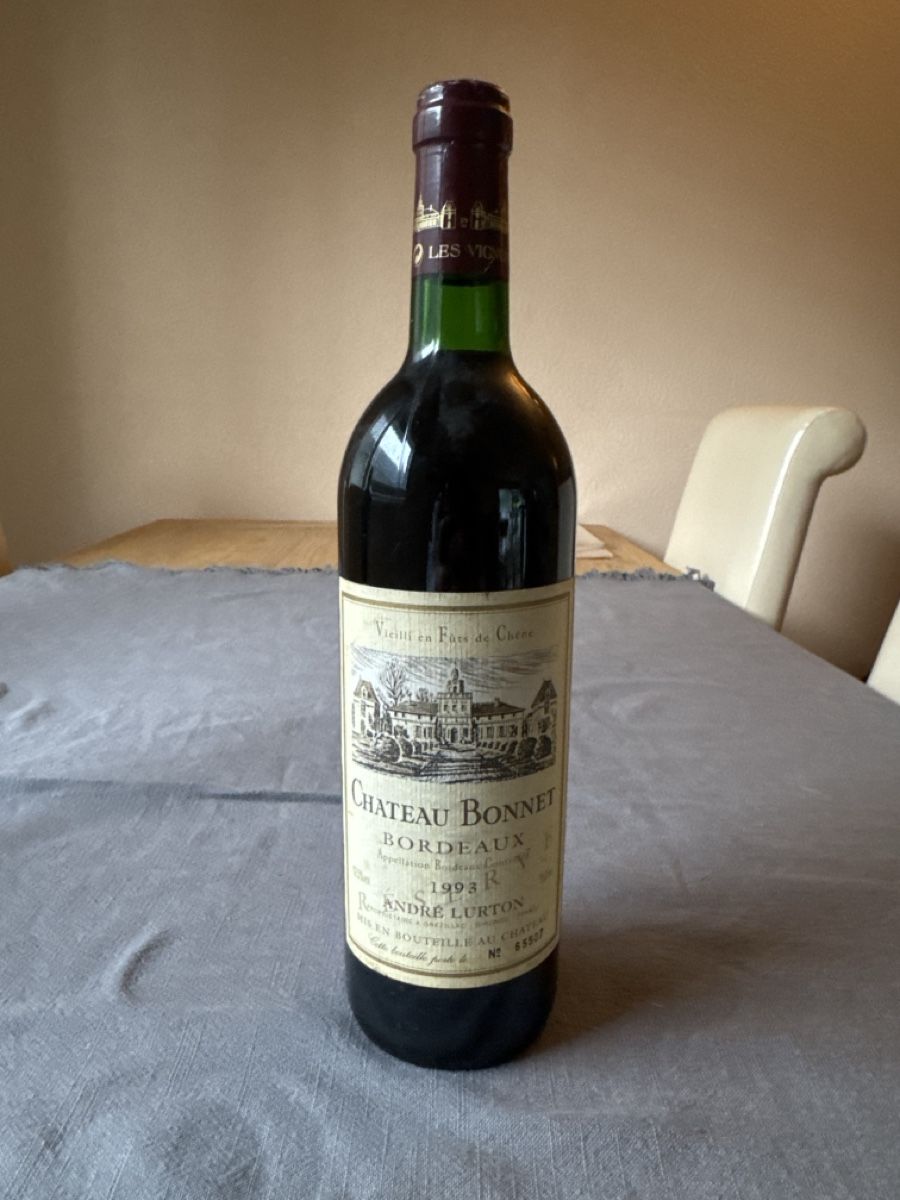 Vino: Chateau Bonnet Bordeaux 1993 Rotwein – Nuovo e nell'imballaggio originale da Dietikon venduto da c.froehlich