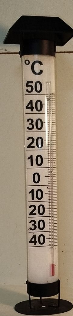 Altro per la casa: Dekorativer Grosser Thermometer.(em19) – Usato da Künten venduto da Schnaepplihuus