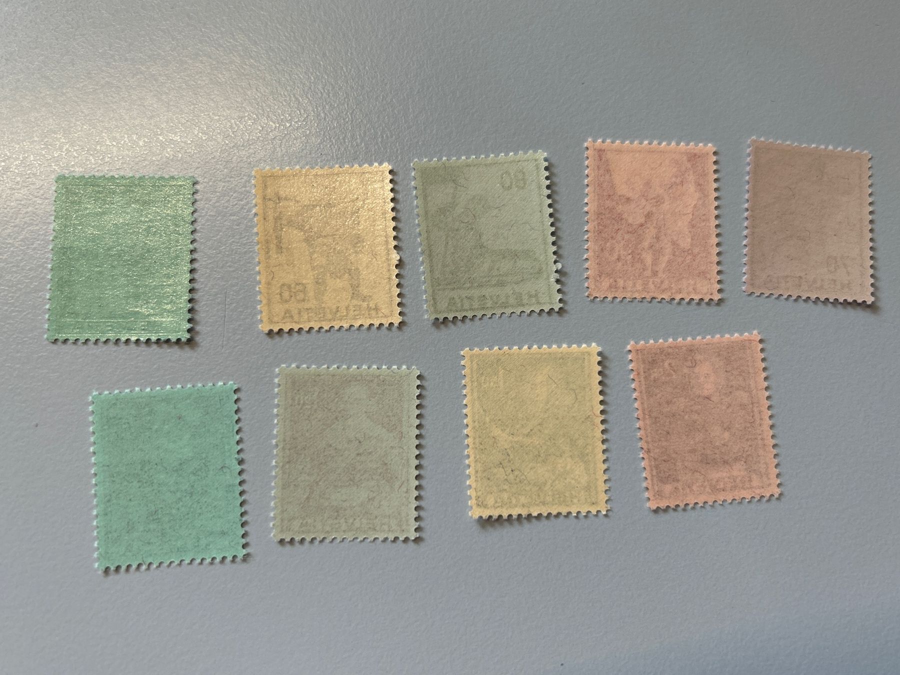 Alle Briefmarken: Briefmarke - Schweiz - Freimarken 1941 - postfrisch – Neu (gemäss Beschreibung) aus Villnachern von RicardoMary 1