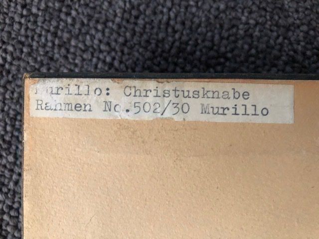 Gemälde: Murillo Christusknabe / Hirte Kunstdruck – Gebraucht aus Mönchaltorf von frabuc 2