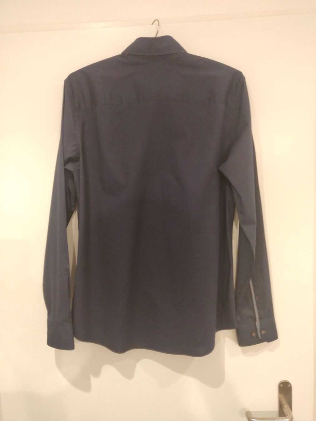 We Hemden: WE: Herrenhemd dunkelblau (slim-stretch), Gr. M – Gebraucht aus Wittenbach von Cgigi 3
