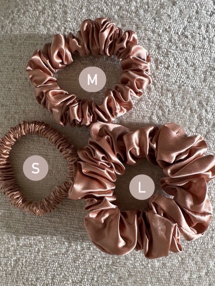 Accessori per capelli: Haargummi aus 100 % Seide - Rose - S – Nuovo e nell'imballaggio originale da Winterthur venduto da LeLe0606 1