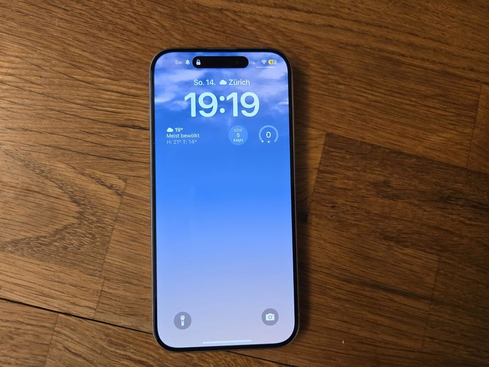 iPhone 15 Pro, 128 GB, 94 Akku, original Box (Gebraucht) in Zürich