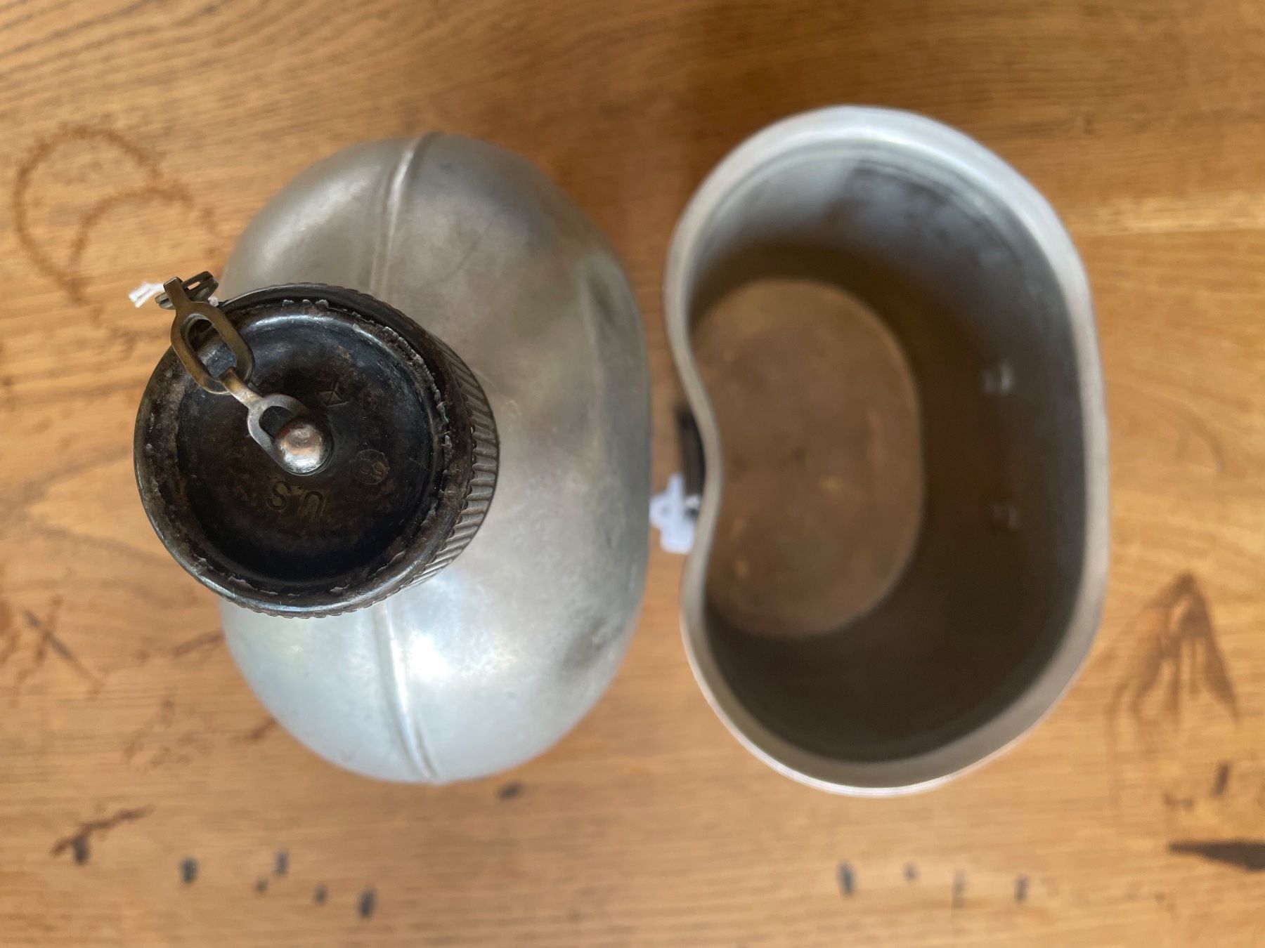 US Army Uniformen: Original Korean War us Army Canteen – Gebraucht aus Oberbütschel von Woodie2005 5