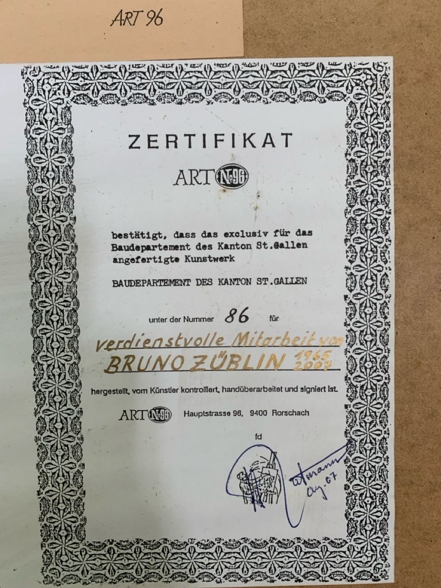 Grafica & Litografie: RIRO RIETMANN HEINER WILLI OTTO geb. 1941 – Usato da Wolfhalden venduto da SecondAntique 7