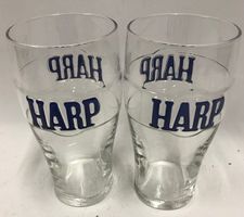 2 Biergläser HARP Pint Relief