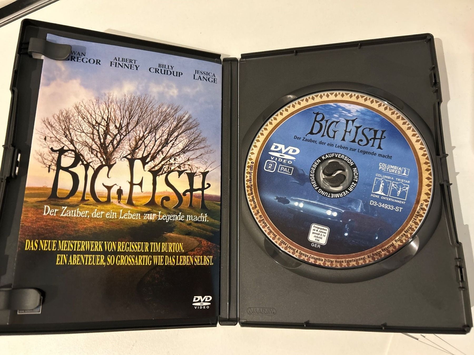 Tutti i DVDs: DVD- Big Fish (mit Illustrationen) – Usato da Guntershausen venduto da Gloominati 2
