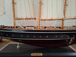 ⛵ Magnifique Maquette de la Goélette "Atlantic" - Un Mythe