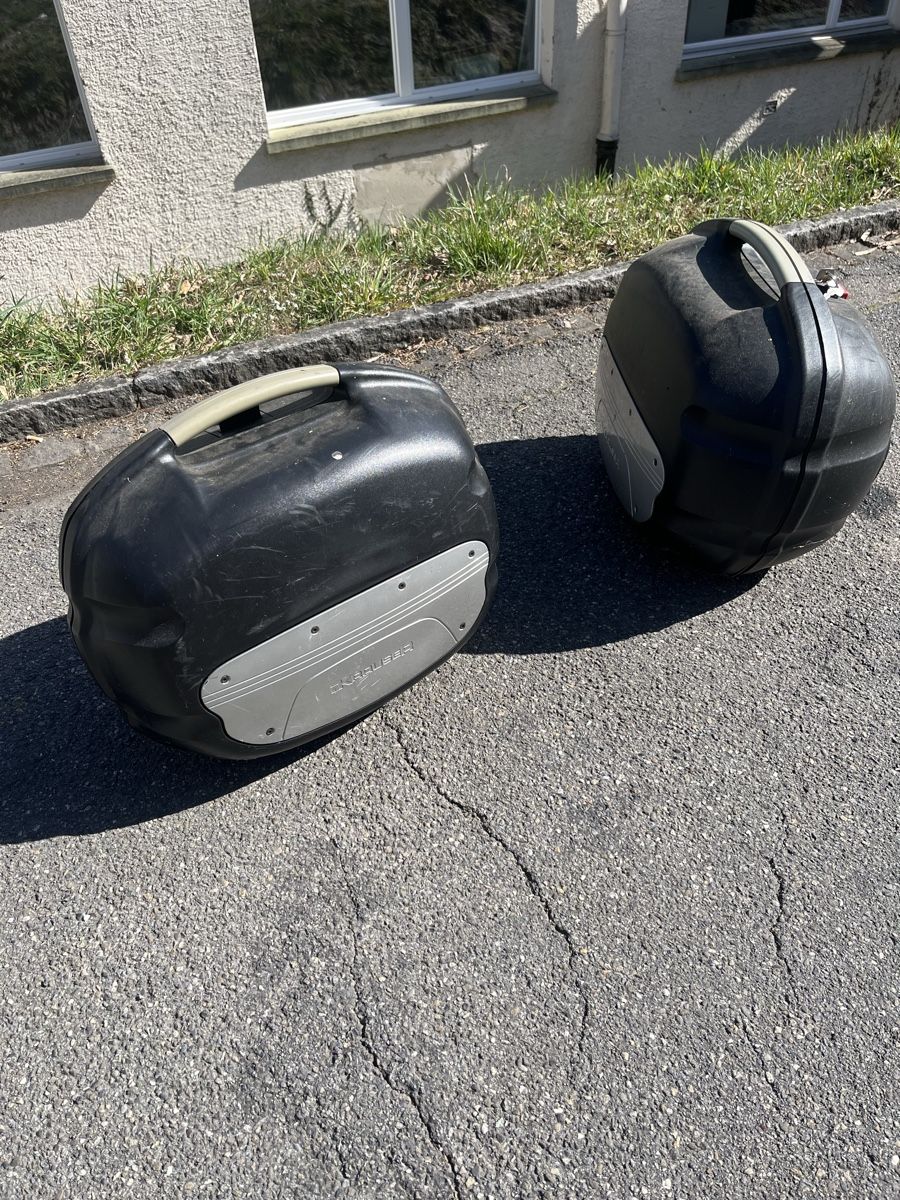 Reisekoffer: 2 Krauser Motorradkoffer  – Gebraucht aus niederlenz von Duc6