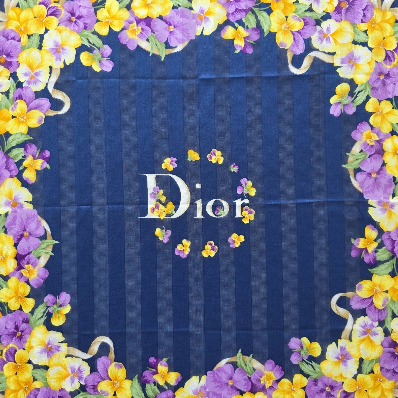 Dior Foulards, Tücher & Schals: Dior Baumwolltuch 48x48 cm Neu – Neu und originalverpackt aus Zürich von LIMAR 3