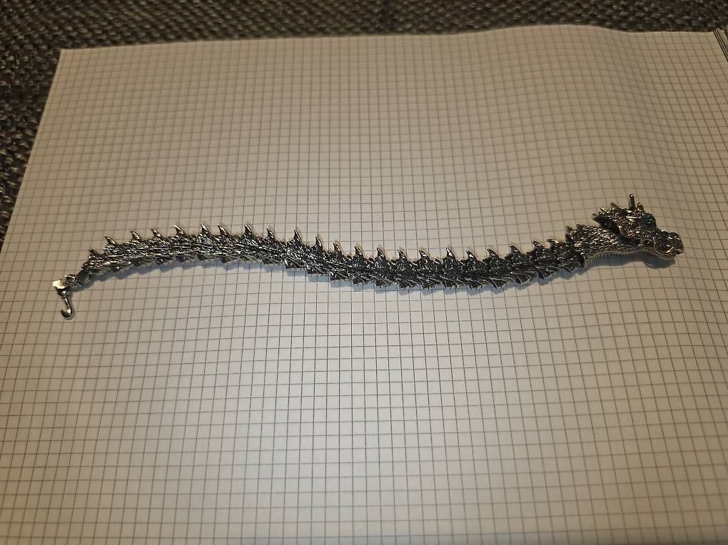 Armbänder & -reifen: Armbandkette Drache Edelstahl – Gebraucht aus Breitenbach von dem_28yb 1