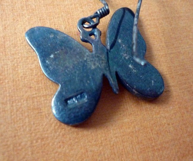 Orecchini pendenti & Orecchini a lobo: Schmetterling Ohrringe - 925 Silber – Usato da Adliswil venduto da di_hans 7