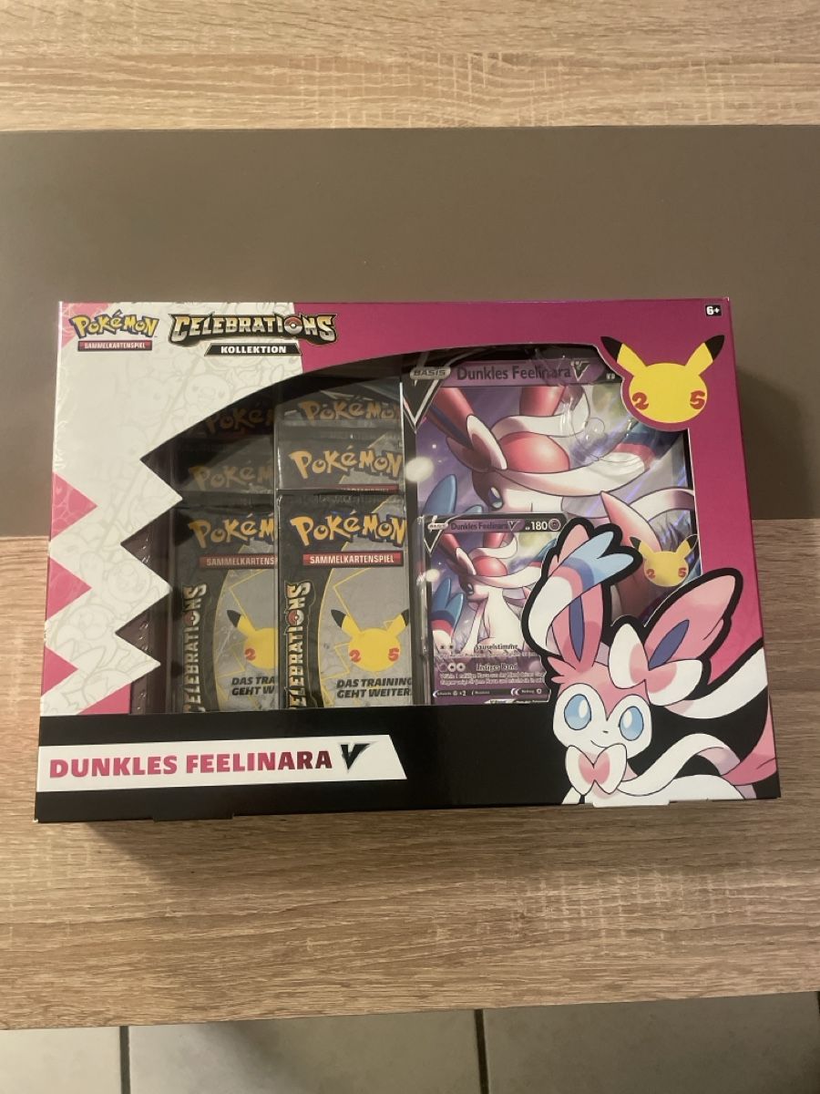 Pokémon Carte collezionabili: Pokemon Dunkles Feelinara Celebrations Kollektion DE – Nuovo (secondo la descrizione) da Bellach venduto da Pokemam