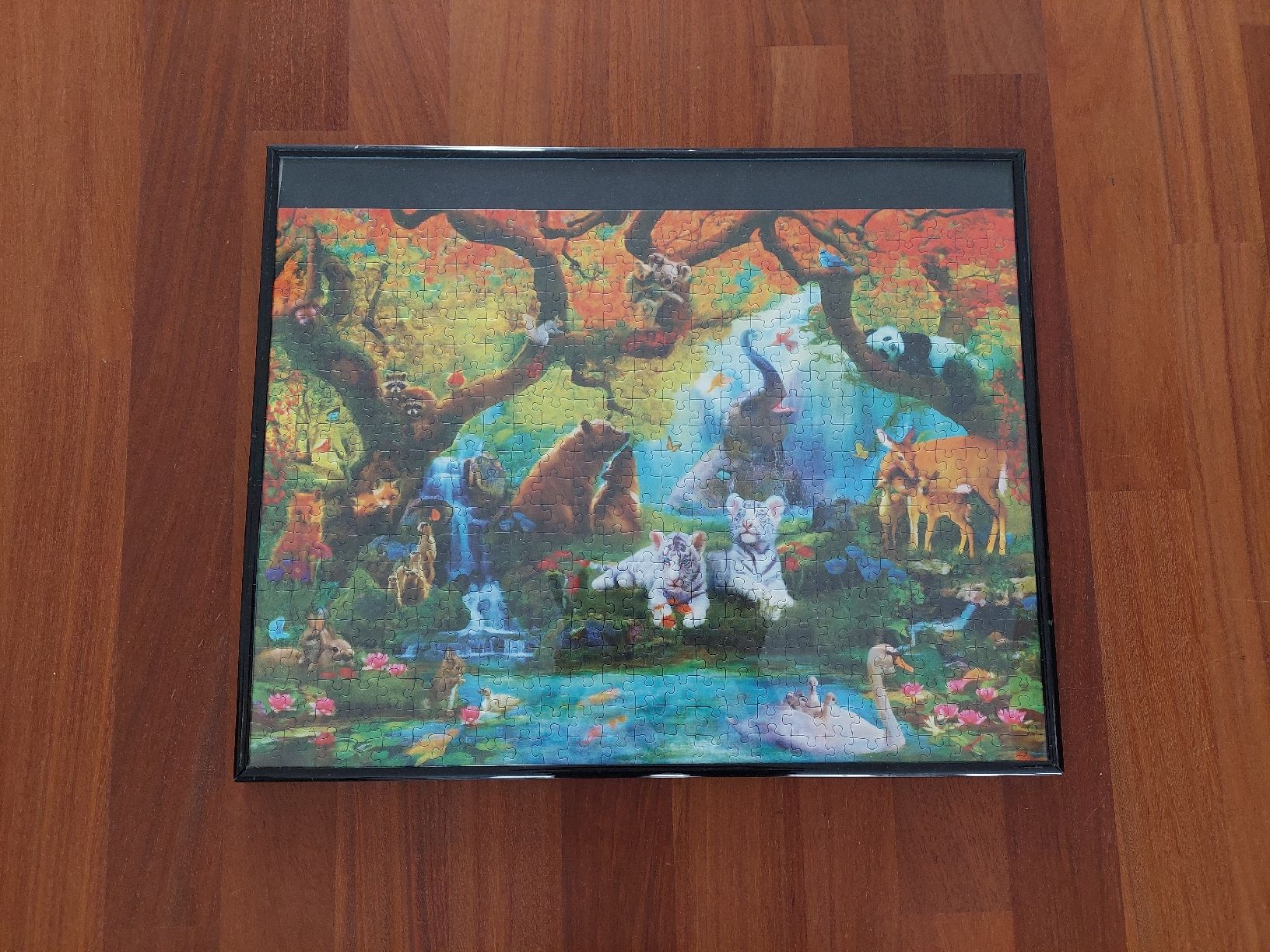 Ravensburger Puzzle: Zwei Bildrahmen mit Ravensburger Puzzel 500 Teilen. – Usato da Basel venduto da bra_76ff 2