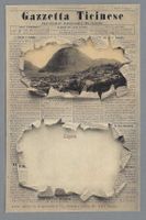 Ca. 1901, LUGANO, GAZZETTA TICINESE, NON CIRCOLATA