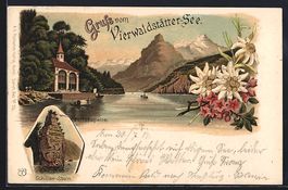 Litho Sisikon, Tellskapelle am Vierwalds