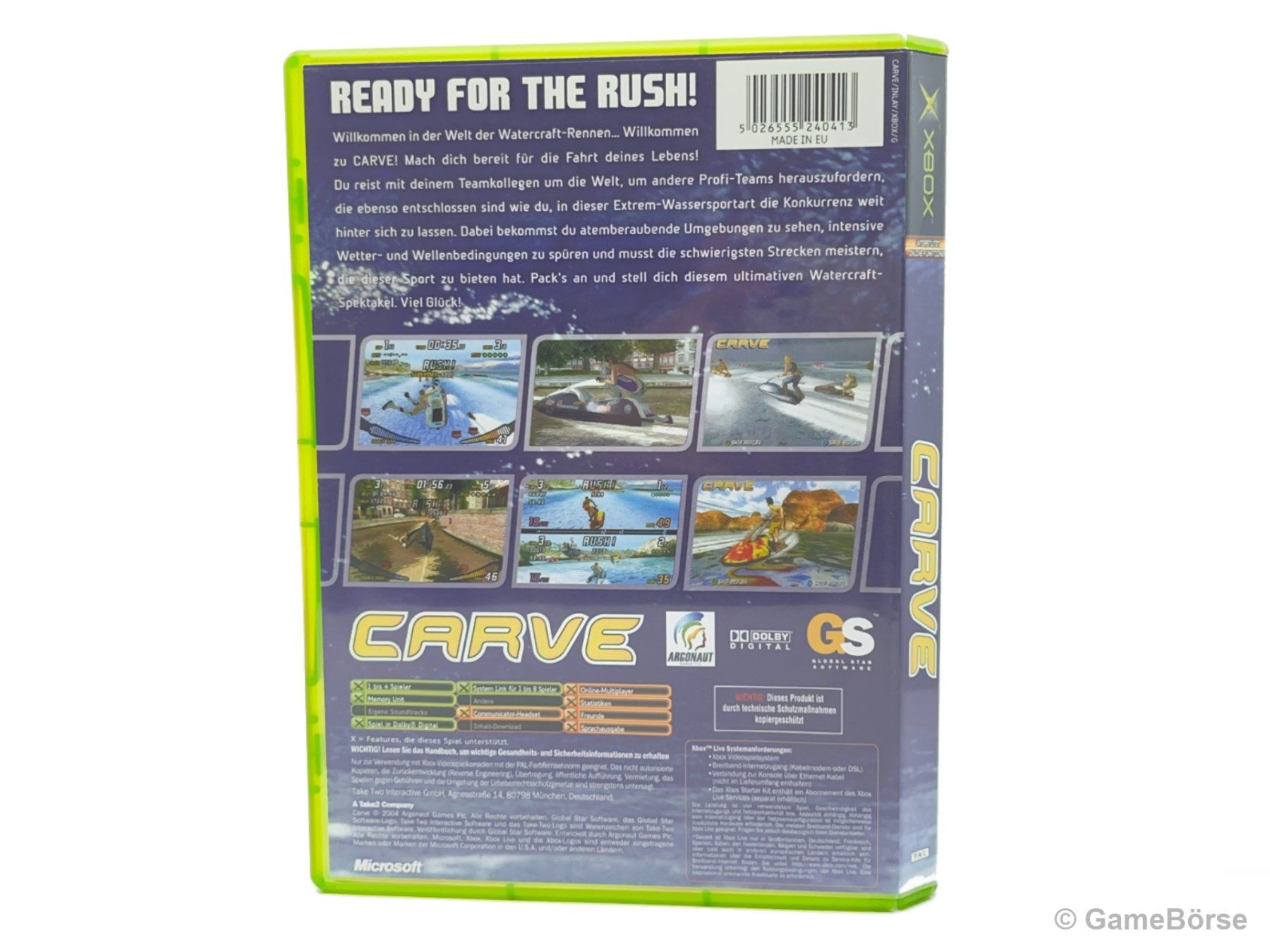 Microsoft Giochi: Xbox Carve – Usato da Stettfurt venduto da GameBoerse 1