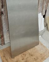 Metallplatte Chromstahl rechteckig