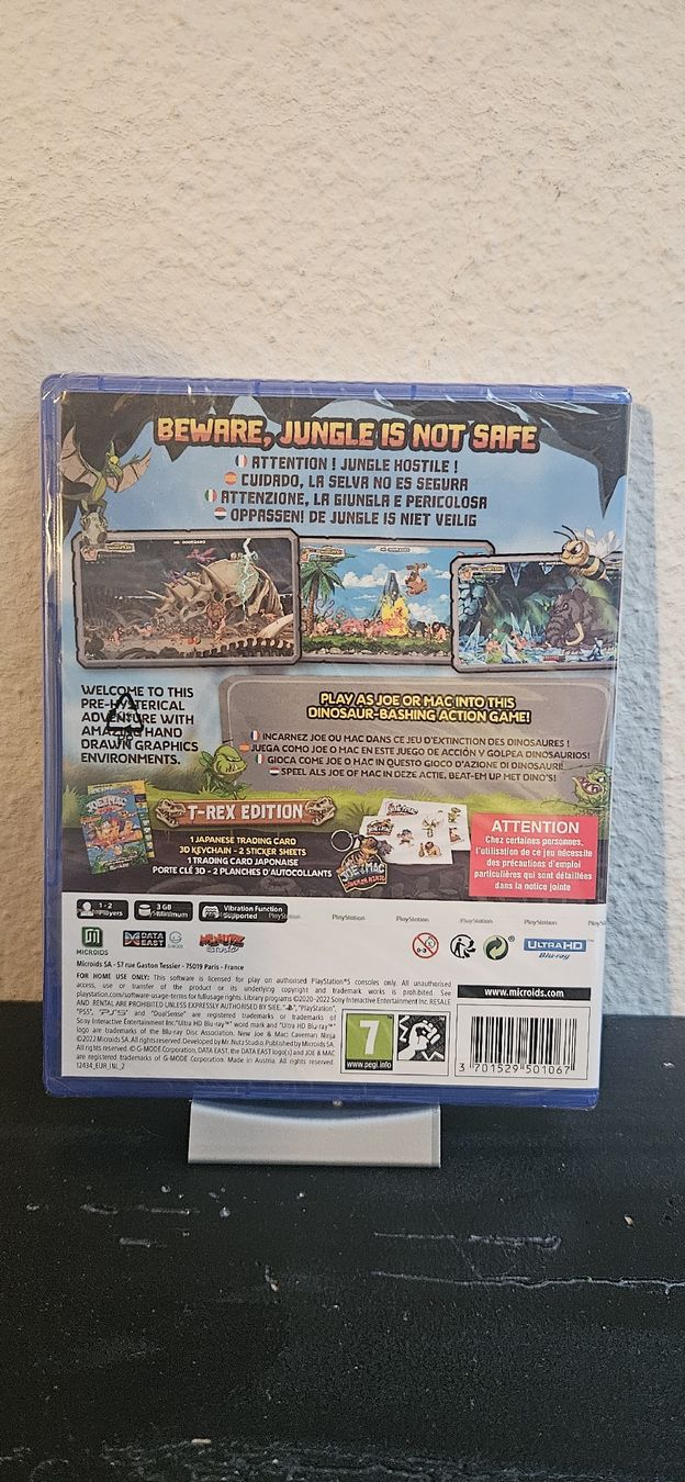 Sony Giochi: Joe & Mac Caveman Ninja T-Rex Edition, PS5 – Nuovo e nell'imballaggio originale da Belp venduto da Ginus85 1