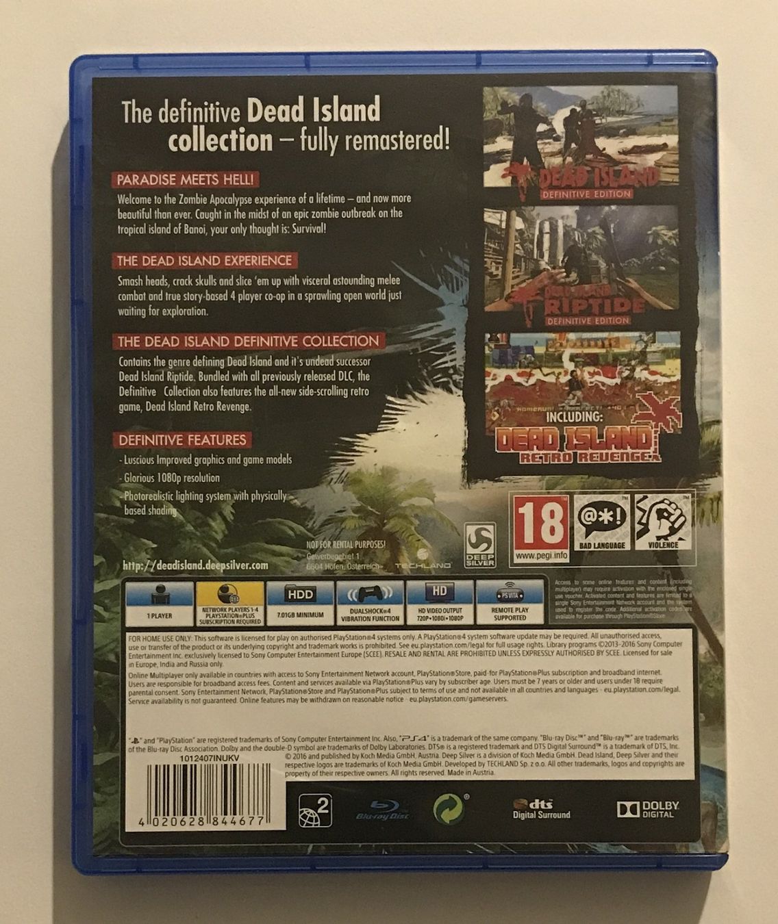 Giochi: PS4 - Dead Island: Definitive Edition – Usato da Allschwil venduto da Bullach 2