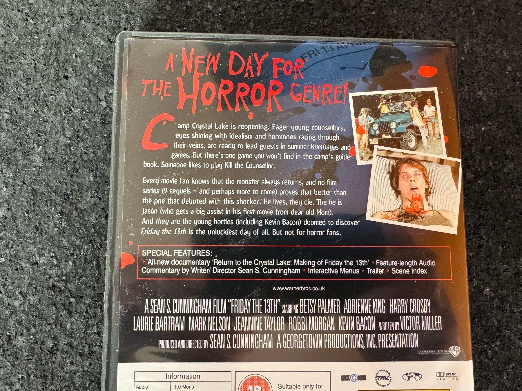 Alle DVDs: Friday the 13th Horror DVD EN/FR/IT – Gebraucht aus Fribourg von tschjoly 2