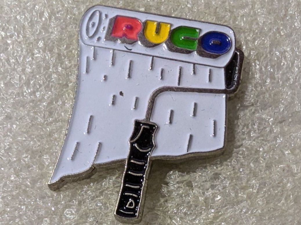 Placchette & Badge: Ansteckpin 205: Ruco – Usato da Oppligen venduto da Pin-Fall-Shop