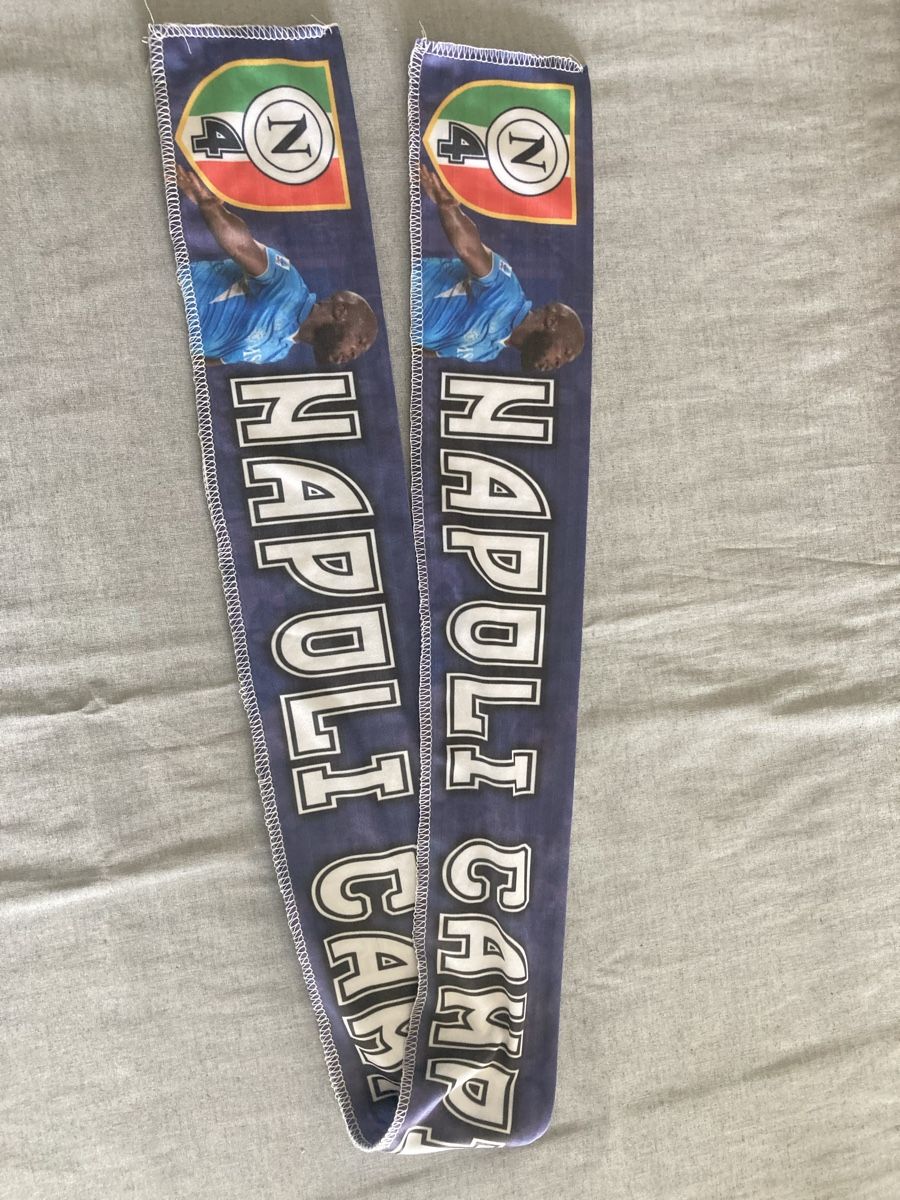 Foulard & Sciarpe: Napoli Sciarpetta Campioni 4 2025 – Nuovo e nell'imballaggio originale da Märstetten venduto da Shirt74 4