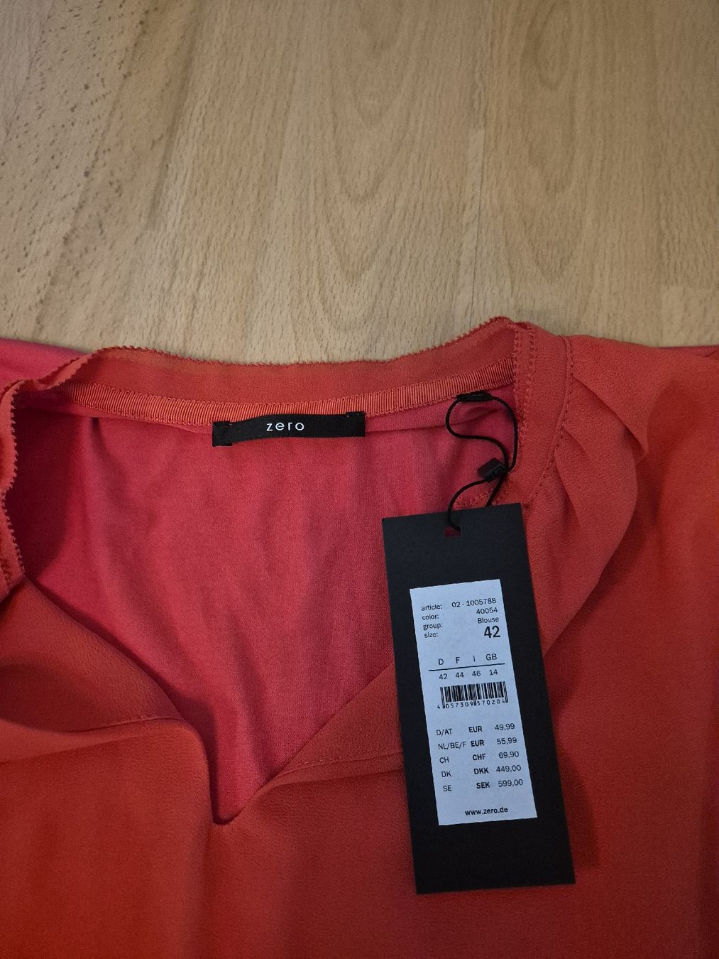 Kleiderpakete: 2 Blusen von Zero Neu Gr. 42 – Neu und originalverpackt aus Zug von puzzle73 1