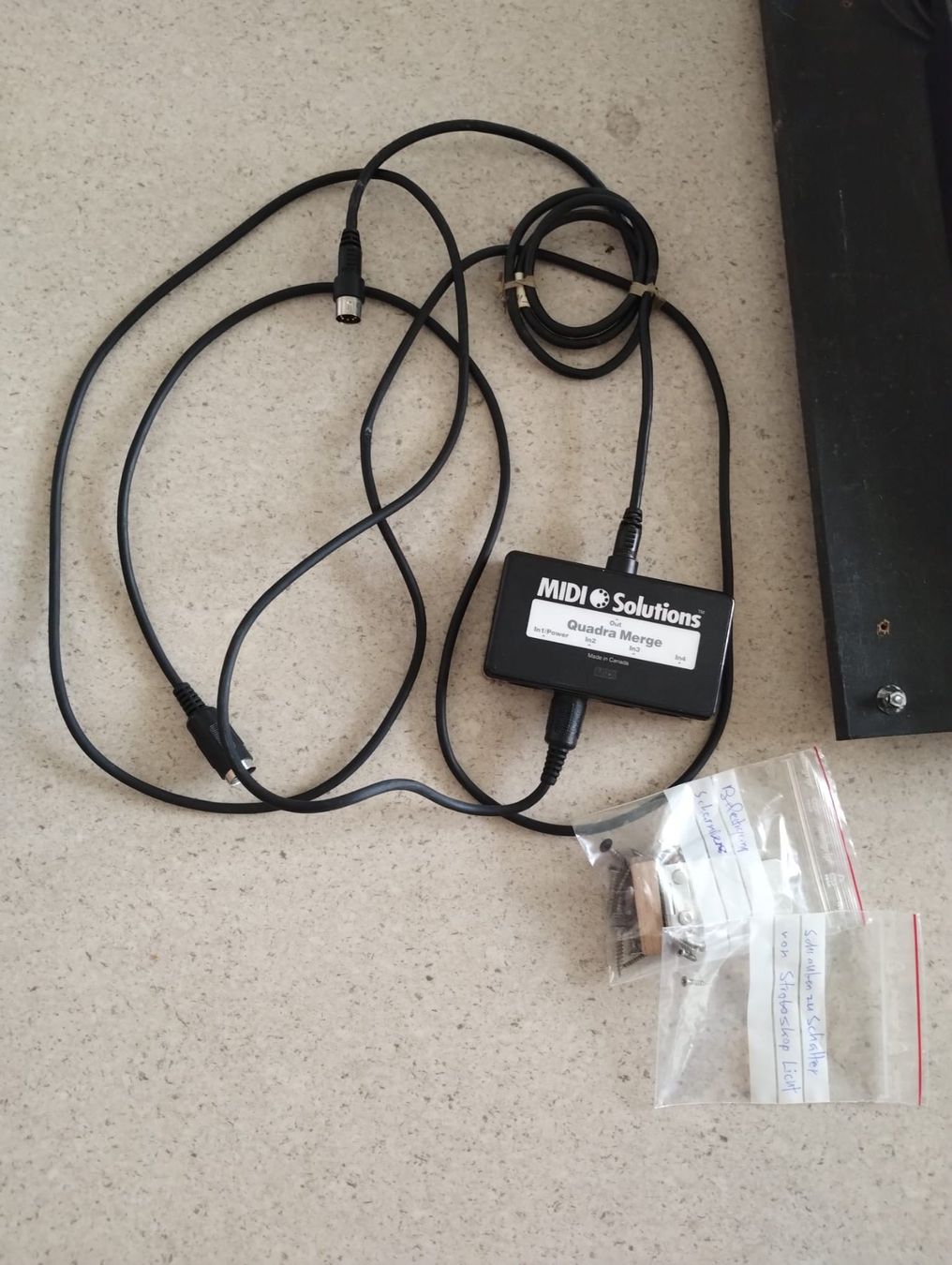 Instruments de musique: Technics MIDI-Fusscontroller / Basspedal-Board mit Licht – D'occasion à Weisslingen par Dmusikus 2