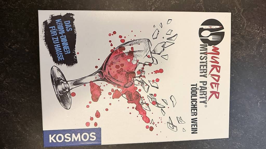 Spiele: Krimidinner Tödlicher Wein – Neu und originalverpackt aus Bern von sshueli