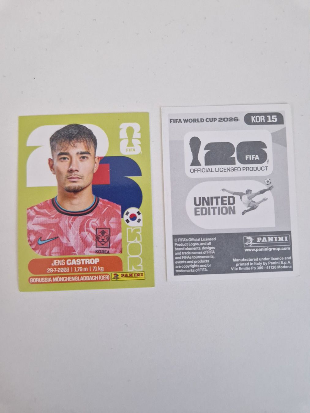 Panini Carte collezionabili: Panini Sticker KOR15 – Nuovo (secondo la descrizione) da Stüsslingen venduto da white_angel86