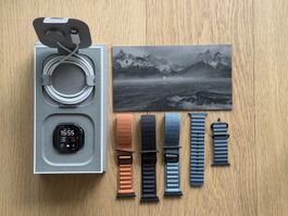 Apple Watch Ultra 3  Black Titanium neuwertig + 4 Armbänder
