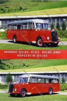 Postkarte Saurer 4C von Davos                         BTM067
