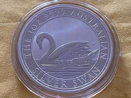 1 Unze Australian Schwan 2017 1.Ausgabe