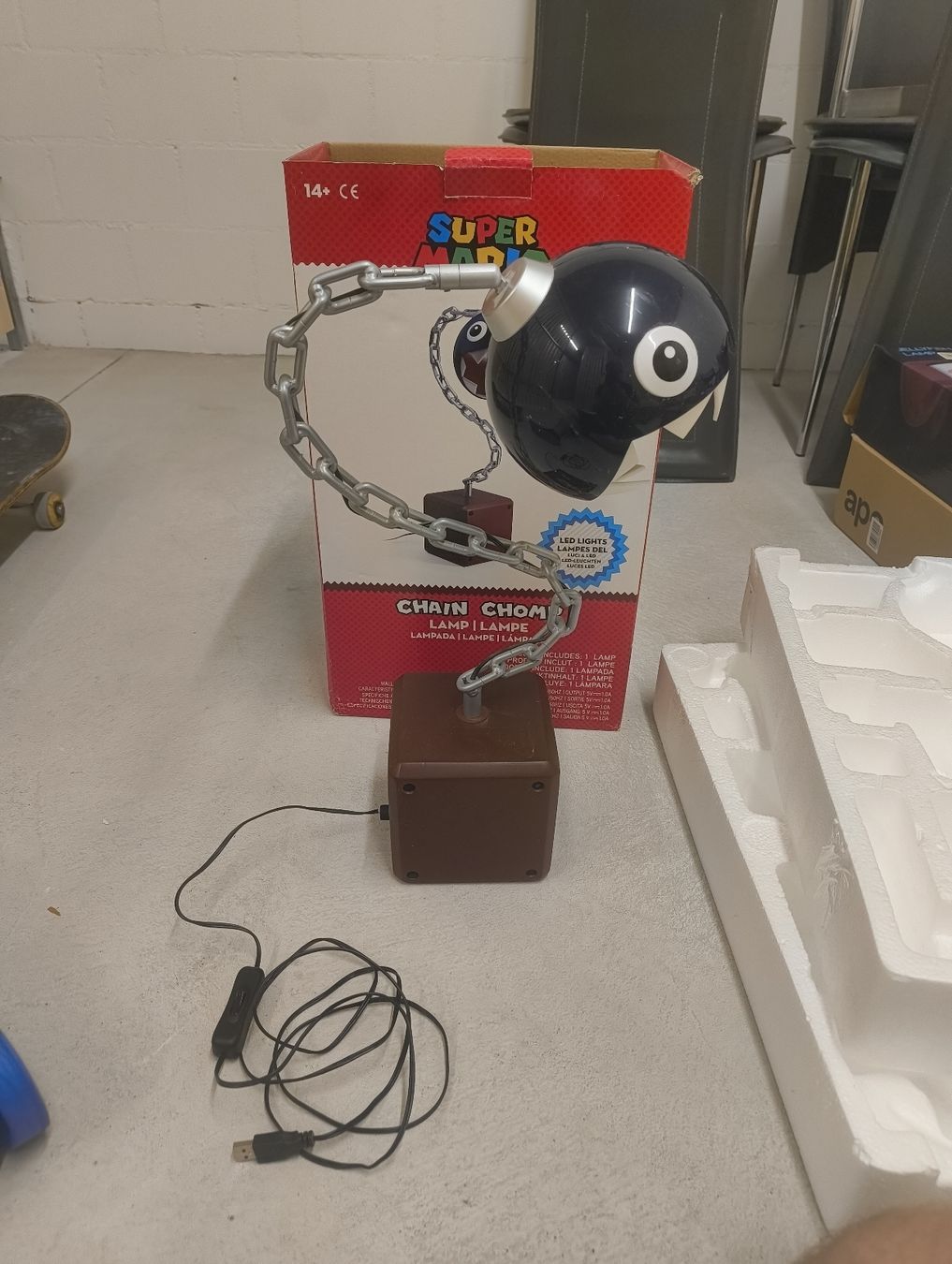 Lampade: RARE Super Mario Lamp Chain Chomp – Nuovo (secondo la descrizione) da Emmenbrücke venduto da mur_gfd9 2