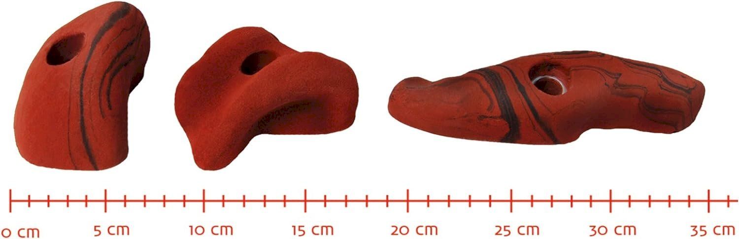 Pareti & prese d'arrampicata: 12 Klettergriffe versch. Formen blau – Nuovo e nell'imballaggio originale da Bottighofen venduto da zaap 2