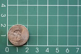 währung usa five cents 2005