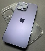 iPhone 14 Pro Max 256 GB, Dunkellila, neuwertig 100% Akku