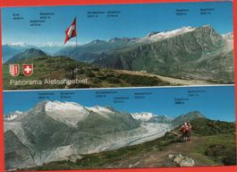 BETTMERALP RIEDERALP Panorama Aletschgebiet