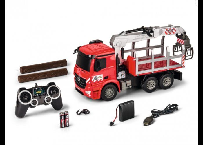 Spielzeuge: 1:20 MB Arocs Holztransporter 100% RTR – Neu und originalverpackt aus Affoltern am Albis von Modellshop-8910
