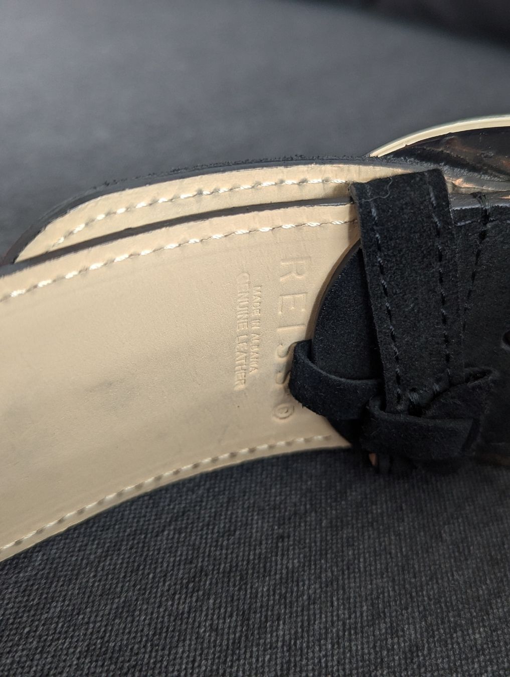 Cinture: Reiss Gürtel Leder + Gummiband – Usato da St. Gallen venduto da Mosaika 2