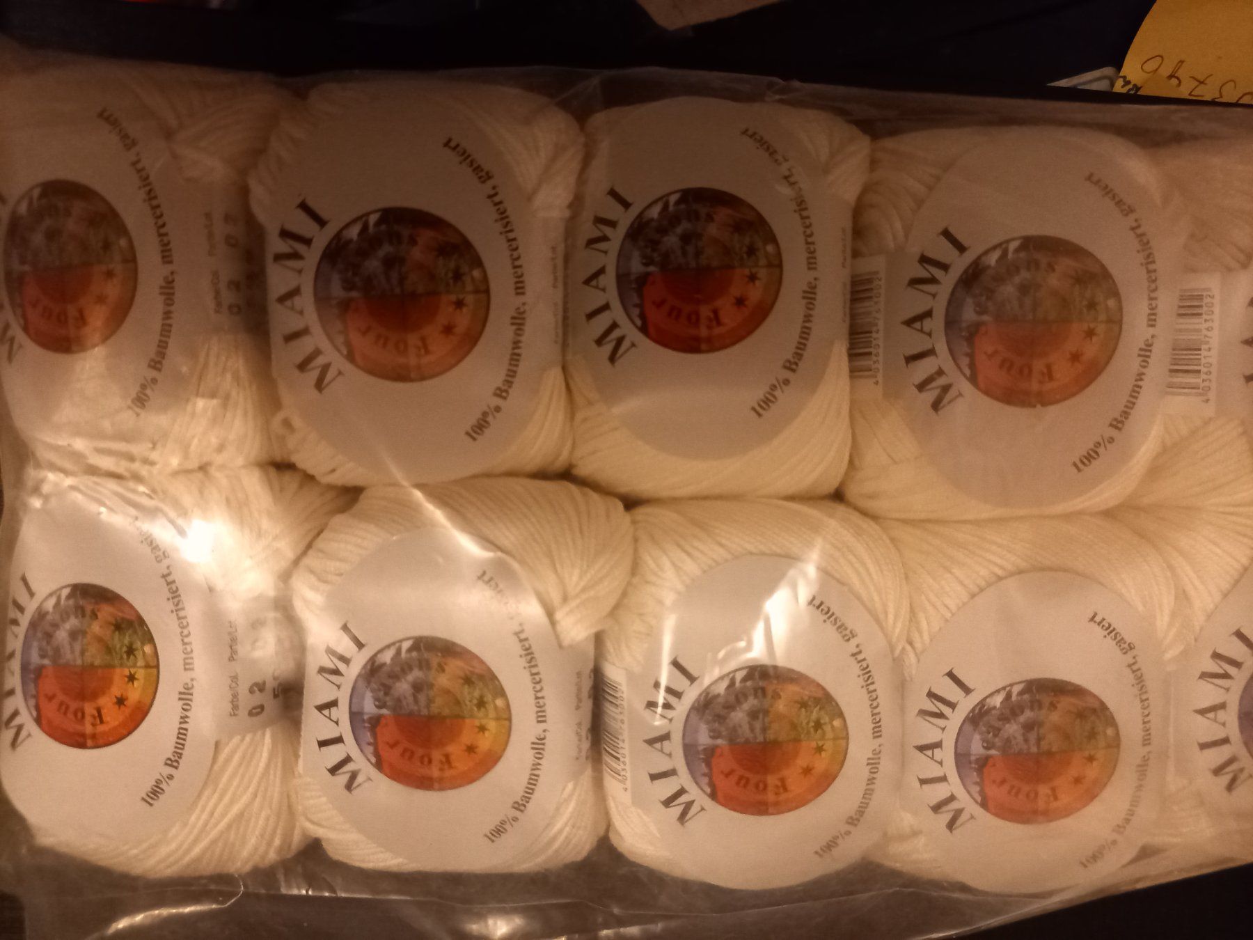 Wolle: BAUMWOLLE – Neu und originalverpackt aus Uster von flocke1