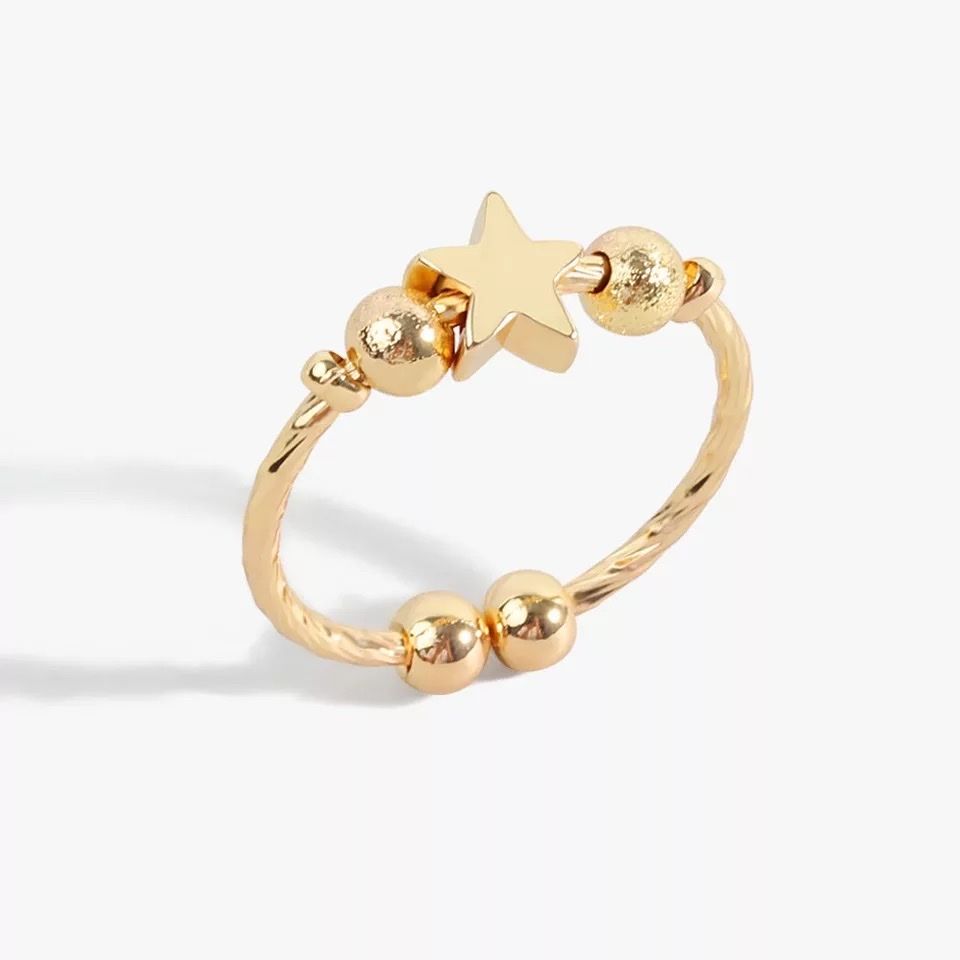 Ringe: Woman gold ring with star – Neu und originalverpackt aus Aarburg von StavFashion 1