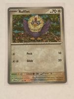 Pokemon BLACK BOLT Rufflet 077 / 086 🇬🇧 EN Reverse Holo
