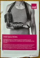 Orthèse/Attelle haute qualité coude gauche "Medi Epico ROMs"